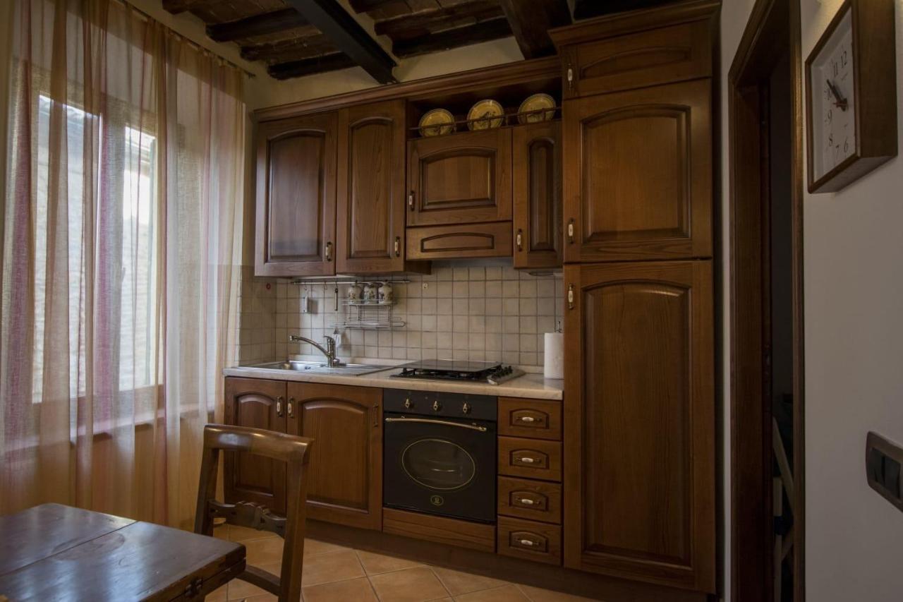 Dimora Tipica Toscana Apartment Monticiano Bagian luar foto