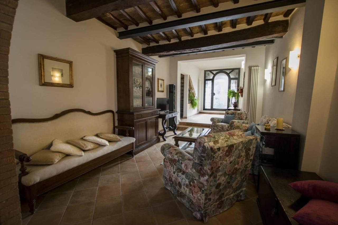 Dimora Tipica Toscana Monticiano Bagian luar foto