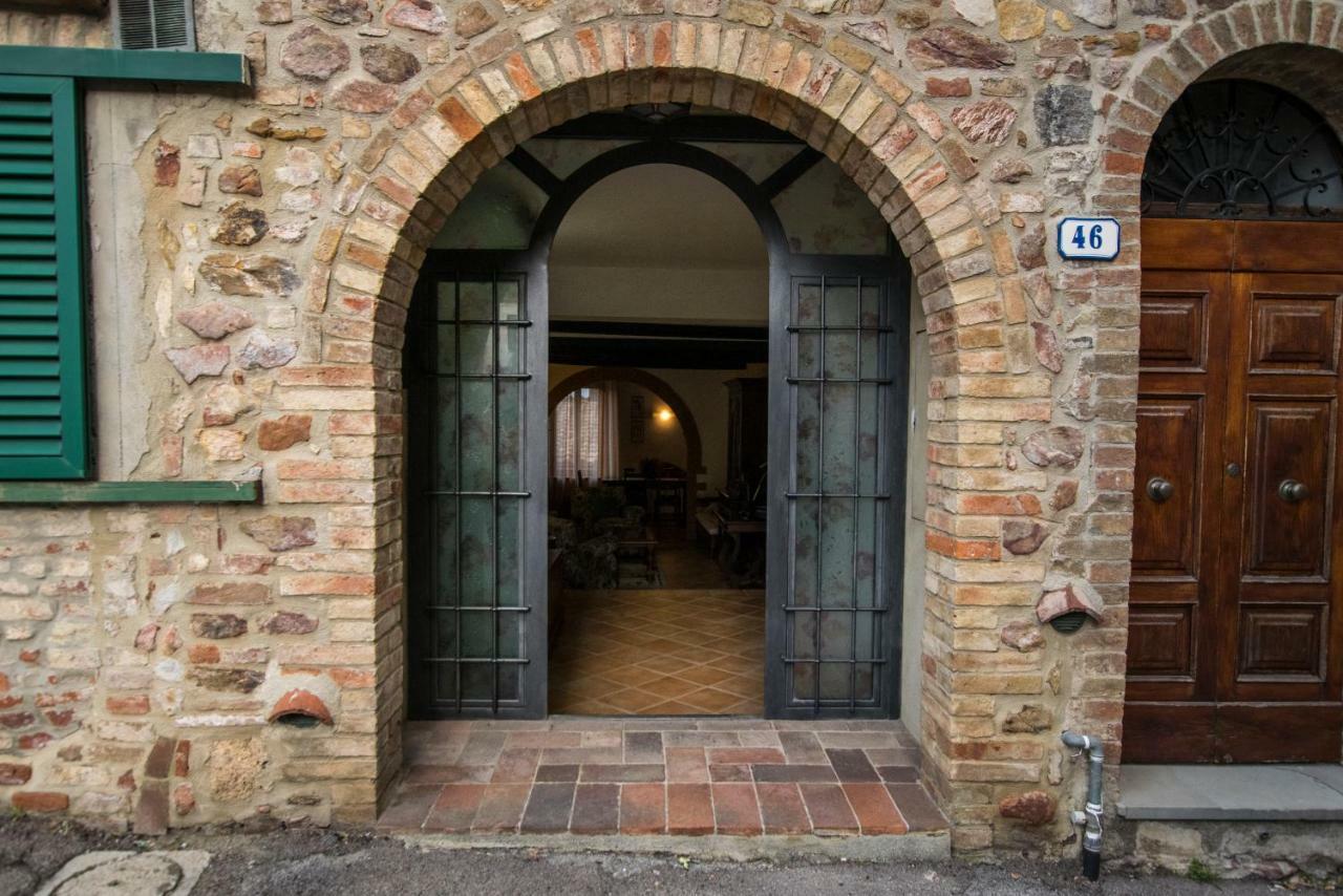 Dimora Tipica Toscana Monticiano Bagian luar foto