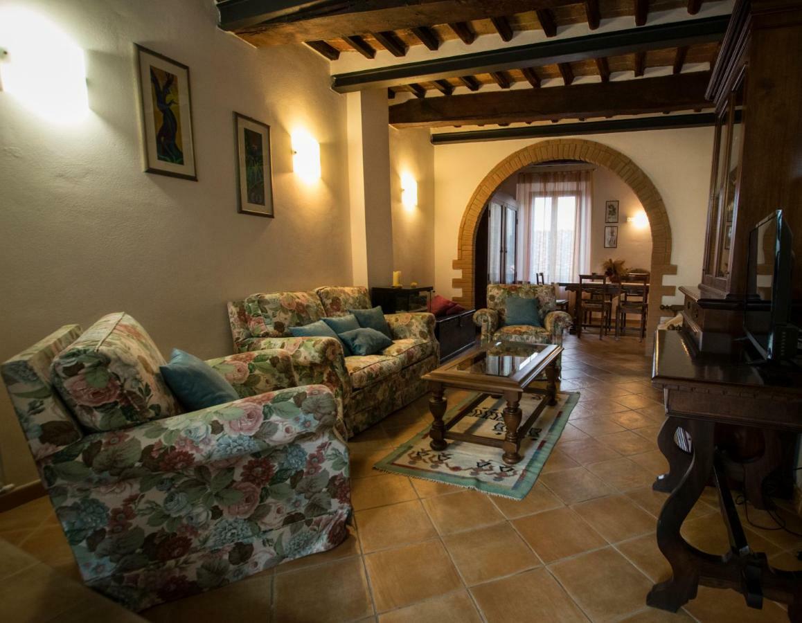 Dimora Tipica Toscana Apartment Monticiano Bagian luar foto